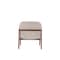 Manhattan Comfort Miller Accent Chair in Cream and Walnut AC007-CR - alternate 2